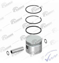 Piston C/Anillos Compresor Clayton Chico Std 80 mm